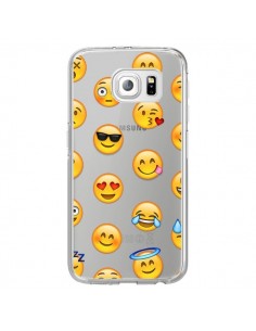 Coque Smiley Emoticone Emoji Transparente pour Samsung...
