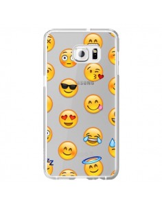 Coque Smiley Emoticone Emoji Transparente pour Samsung...