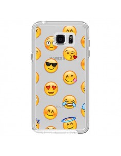 Coque Smiley Emoticone Emoji Transparente pour Samsung...