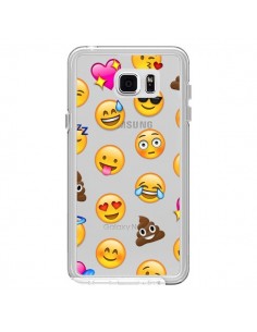 Coque Emoticone Emoji Transparente pour Samsung Galaxy...