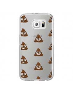 Coque Shit Poop Emoticone Emoji Transparente pour Samsung...