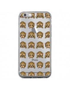 Coque iPhone 6 Plus et 6S Plus Singe Monkey Emoticone...