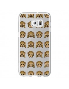 Coque Singe Monkey Emoticone Emoji Transparente pour...