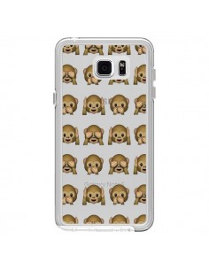Coque Singe Monkey Emoticone Emoji Transparente pour...