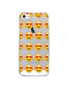 Coque iPhone 5/5S et SE Love Amoureux Smiley Emoticone...