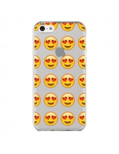 Coque iPhone 5C Love Amoureux Smiley Emoticone Emoji...