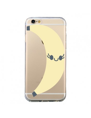Coque iPhone 6 et 6S Banana Banane Fruit Transparente - Claudia Ramos