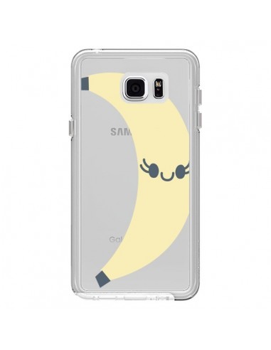Coque Banana Banane Fruit Transparente pour Samsung Galaxy Note 5 - Claudia Ramos
