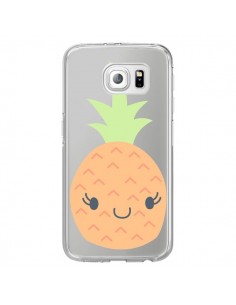 Coque Ananas Pineapple Fruit Transparente pour Samsung...