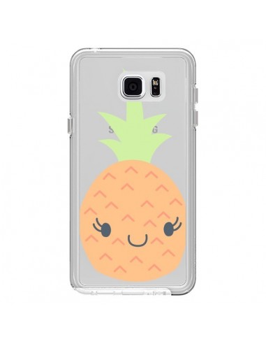 Coque Ananas Pineapple Fruit Transparente pour Samsung Galaxy Note 5 - Claudia Ramos