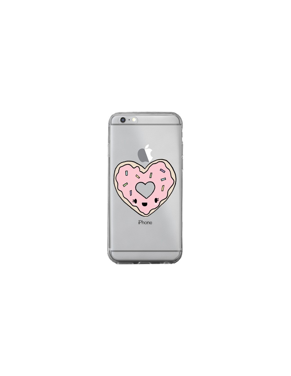 coque iphone 6s rose coeur