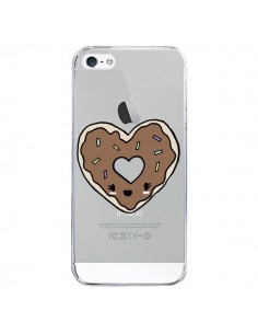 Coque iPhone 5/5S et SE Donuts Heart Coeur Chocolat...