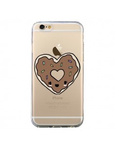 Coque iPhone 6 et 6S Donuts Heart Coeur Chocolat...