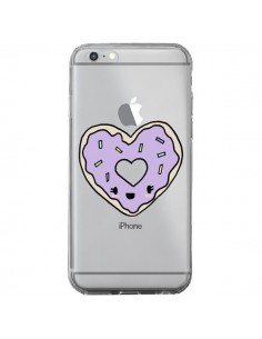 Coque iPhone 6 Plus et 6S Plus Donuts Heart Coeur Violet...