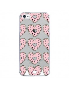 Coque iPhone 5/5S et SE Donuts Heart Coeur Rose Pink...
