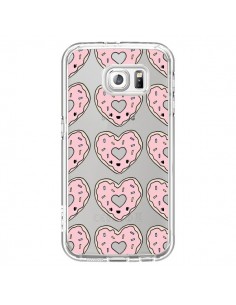 Coque Donuts Heart Coeur Rose Pink Transparente pour...