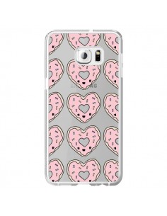 Coque Donuts Heart Coeur Rose Pink Transparente pour...