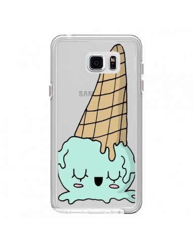 Coque Ice Cream Glace Summer Ete Renverse Transparente pour Samsung Galaxy Note 5 - Claudia Ramos