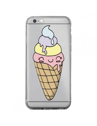 Coque iPhone 6 Plus et 6S Plus Ice Cream Glace Summer Ete Parfum Transparente - Claudia Ramos