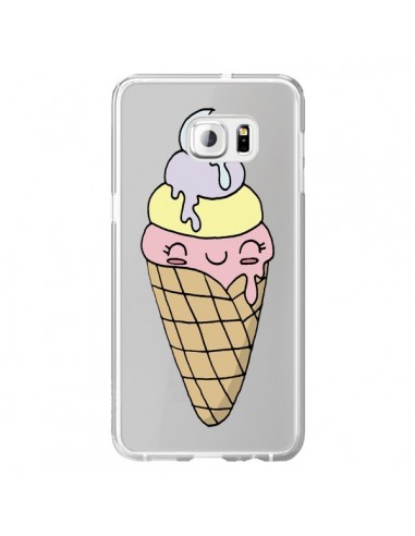 Coque Ice Cream Glace Summer Ete Parfum Transparente pour Samsung Galaxy S6 Edge Plus - Claudia Ramos