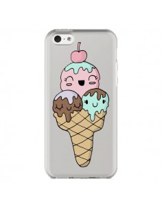 Coque iPhone 5C Ice Cream Glace Summer Ete Cerise...