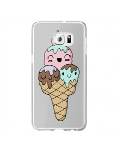 Coque Ice Cream Glace Summer Ete Cerise Transparente pour...