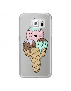 Coque Ice Cream Glace Summer Ete Cerise Transparente pour...