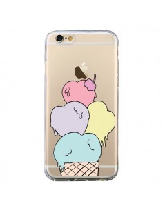 Coque iPhone 6 et 6S Ice Cream Glace Summer Ete Coeur...