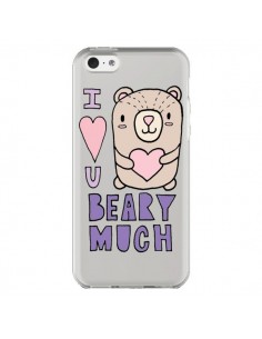 Coque iPhone 5C I Love You Beary Much Nounours...