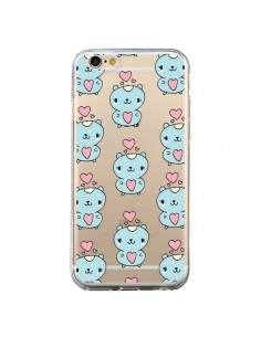 Coque iPhone 6 et 6S Hamster Love Amour Transparente -...