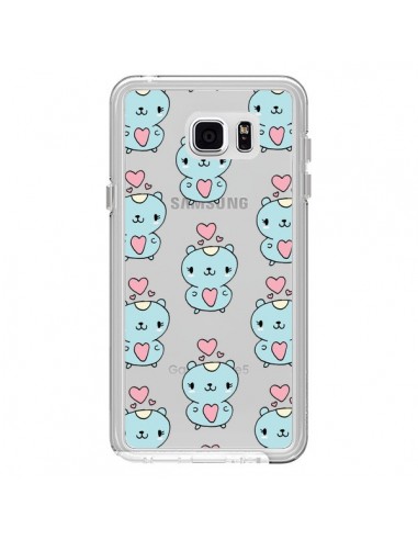 Coque Hamster Love Amour Transparente pour Samsung Galaxy Note 5 - Claudia Ramos