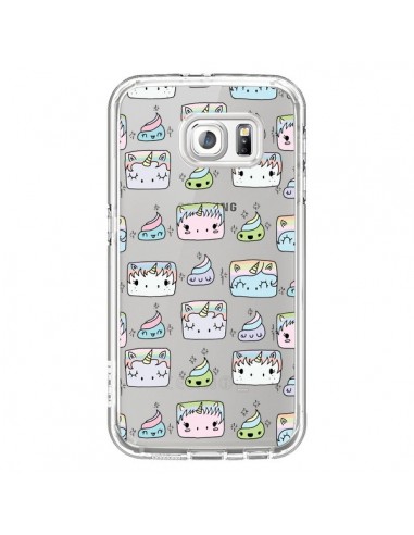 Coque Licorne Unicorn Cute Swag Transparente pour Samsung Galaxy S6 - Claudia Ramos