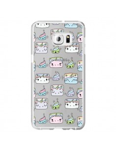 Coque Licorne Unicorn Cute Swag Transparente pour Samsung...