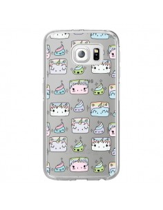 Coque Licorne Unicorn Cute Swag Transparente pour Samsung...