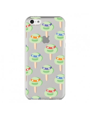 Coque iPhone 5C Tortues Ninja Tortle Transparente - Claudia Ramos