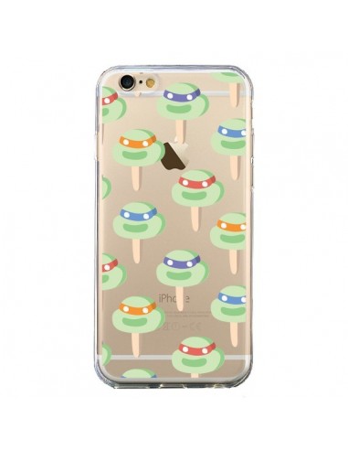 Coque iPhone 6 et 6S Tortues Ninja Tortle Transparente - Claudia Ramos