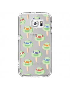 Coque Tortues Ninja Tortle Transparente pour Samsung...