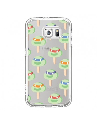 Coque Tortues Ninja Tortle Transparente pour Samsung Galaxy S6 - Claudia Ramos