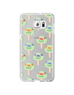 Coque Tortues Ninja Tortle Transparente pour Samsung...