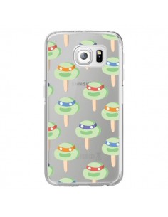 Coque Tortues Ninja Tortle Transparente pour Samsung...