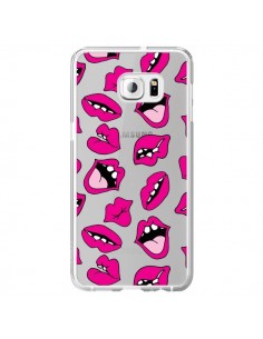 Coque Lèvres Lips Bouche Kiss Transparente pour Samsung...