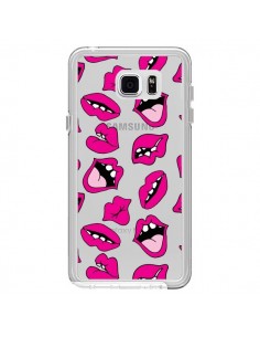 Coque Lèvres Lips Bouche Kiss Transparente pour Samsung...