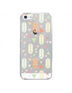 Coque iPhone 5/5S et SE Arrow Fleche Azteque Transparente...