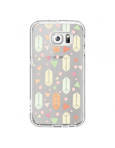 Coque Arrow Fleche Azteque Transparente pour Samsung Galaxy S6 - Claudia Ramos
