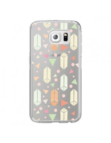 Coque Arrow Fleche Azteque Transparente pour Samsung Galaxy S7 Edge - Claudia Ramos