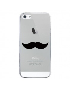 Coque iPhone 5/5S et SE Moustache Movember Transparente -...