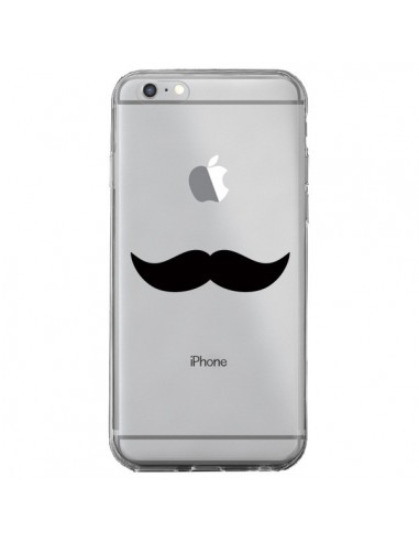Coque iPhone 6 Plus et 6S Plus Moustache Movember Transparente - Laetitia