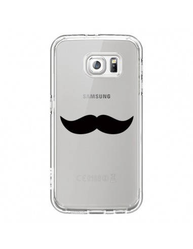 Coque Moustache Movember Transparente pour Samsung Galaxy S6 - Laetitia