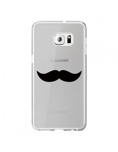 Coque Moustache Movember Transparente pour Samsung Galaxy S6 Edge Plus - Laetitia