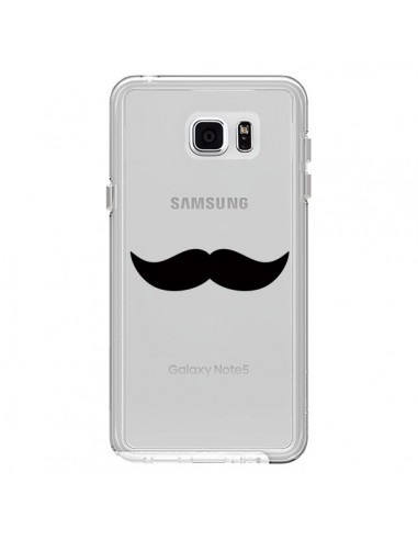 Coque Moustache Movember Transparente pour Samsung Galaxy Note 5 - Laetitia